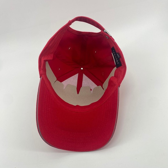 VTG Ferrari Prancing Horse Cap Red Baseball Hat Adjustable Men Women 90s Y2K NWT - Picture 8 of 9